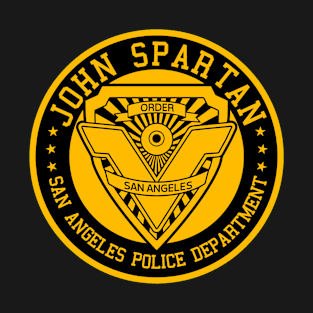 J. Spartan Police Badge T-Shirt