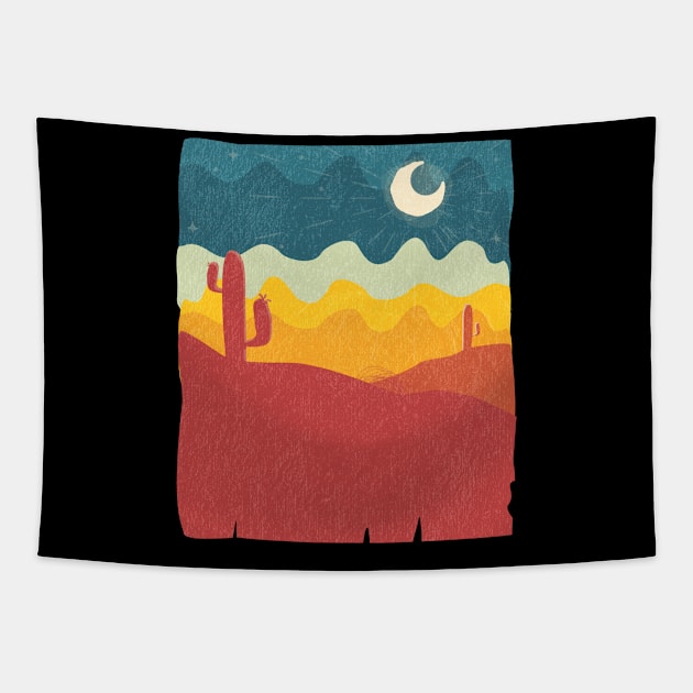 Desert Night Tapestry by area-design