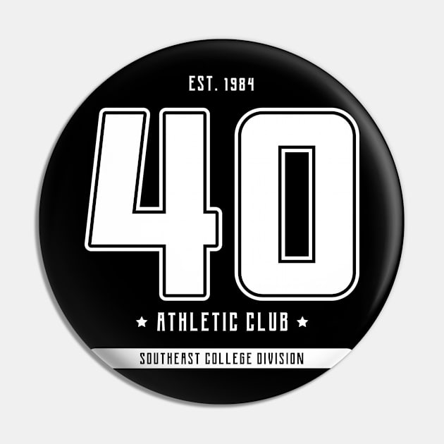 40th Birthday Pin by Stylish Stash Group