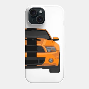 MUSTANG SHELBY GT500 ORANGE Phone Case