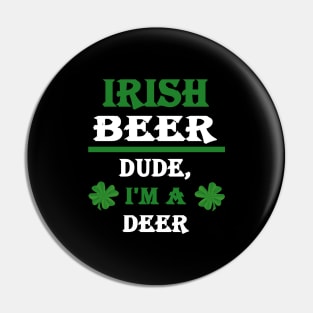 Mid Beer Drunk Pub Ireland Irish Holiday Pin