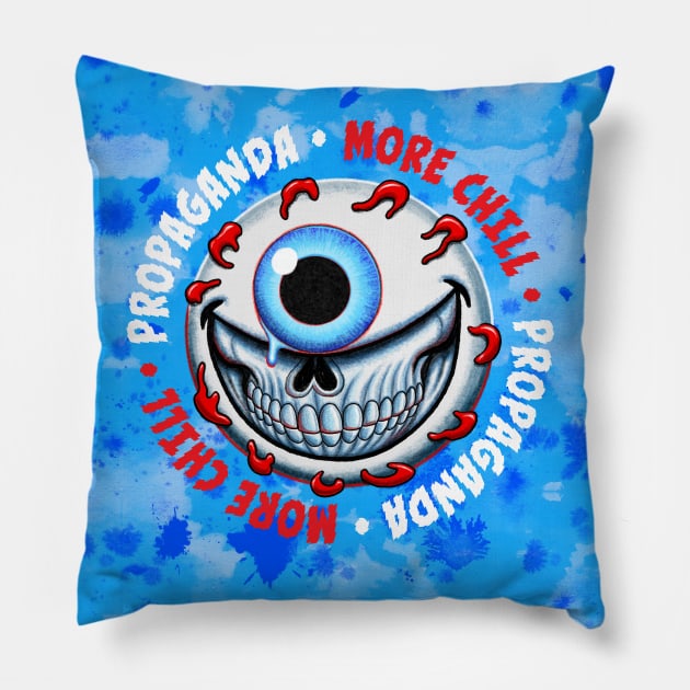 Chill Rich Goranski Pillow by JayJayJackson