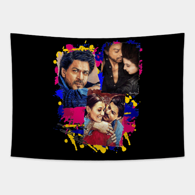 Shah Rukh Khan tribute Tapestry by RiamiLoray