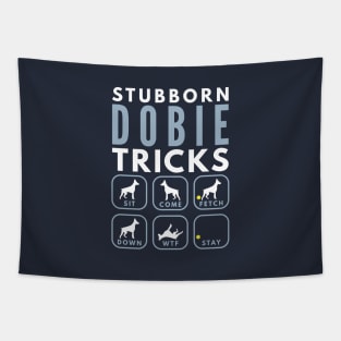 Stubborn Doberman Pinscher Tricks - Dog Training Tapestry