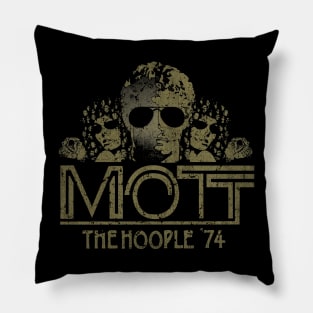 Mott the Hoople Vintage Art Pillow