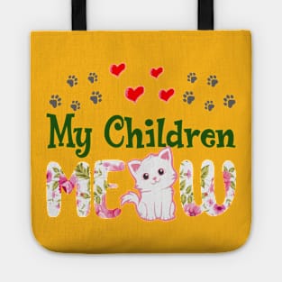 My children pussy cat Tote