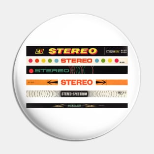 Stereo Stereo Stereo Pin