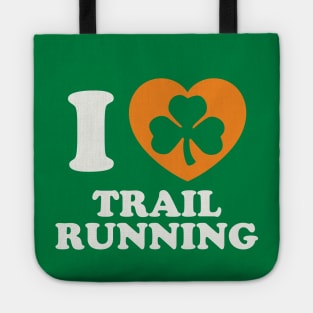 St Patricks Day Trail Running Irish Trail Runner Shamrock Tote