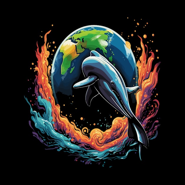 Dolphin Earth Day by JH Mart