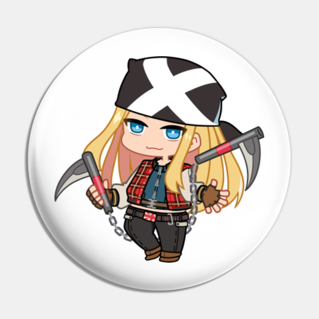 Axl Guilty Gear Guilty Gear Pin TeePublic