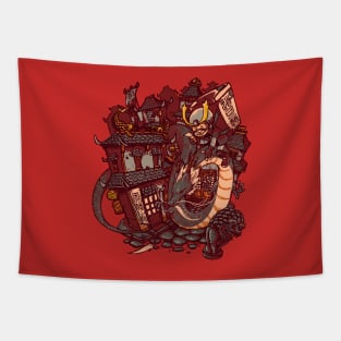 Delivery Chinese Food Tapestry