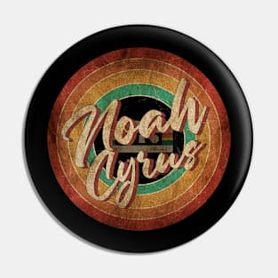 Noah Cyrus Vintage Circle Art Pin