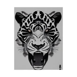 Zebra Tiger Design T-Shirt