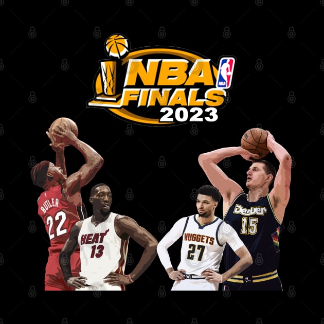 NBA FINALS 2023 by Buff Geeks Art
