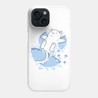 Cat Snow Angel Phone Case