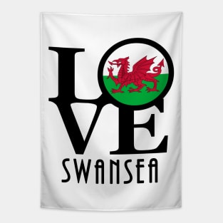 LOVE Swansea Wales Tapestry