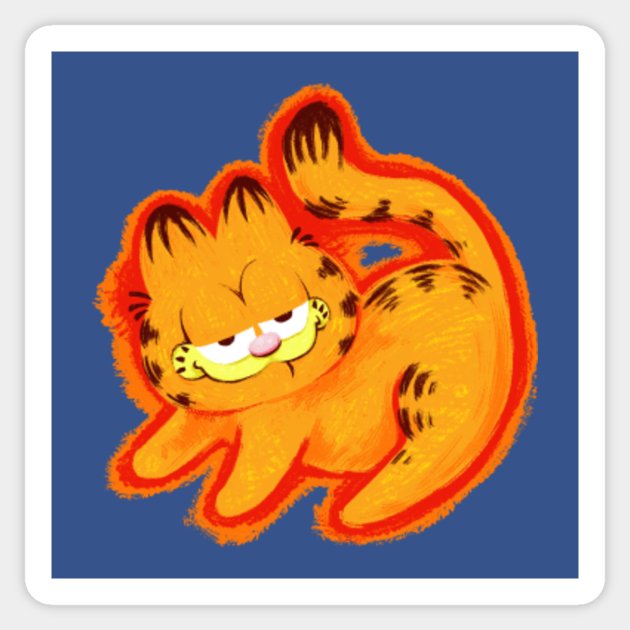 The Lasagna King - Garfield - Sticker
