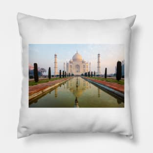 Taj Mahal, Agra, India Pillow