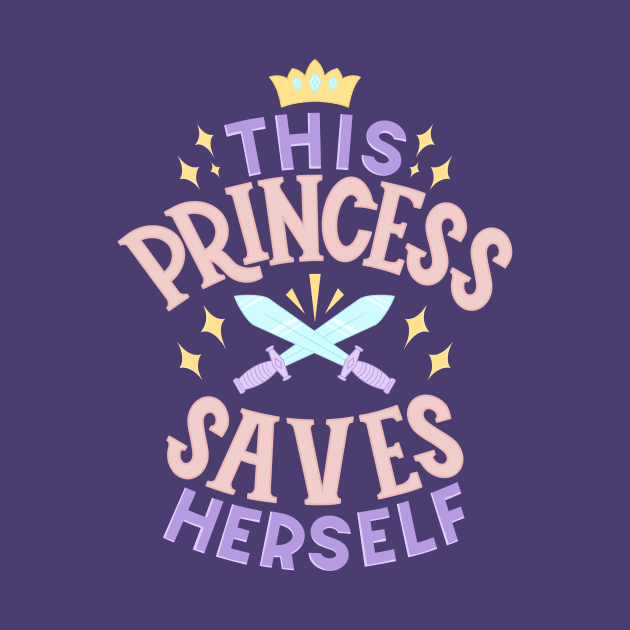 Princess Saves Herself by KitCronk