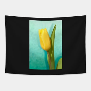 Yellow Tulip Tapestry