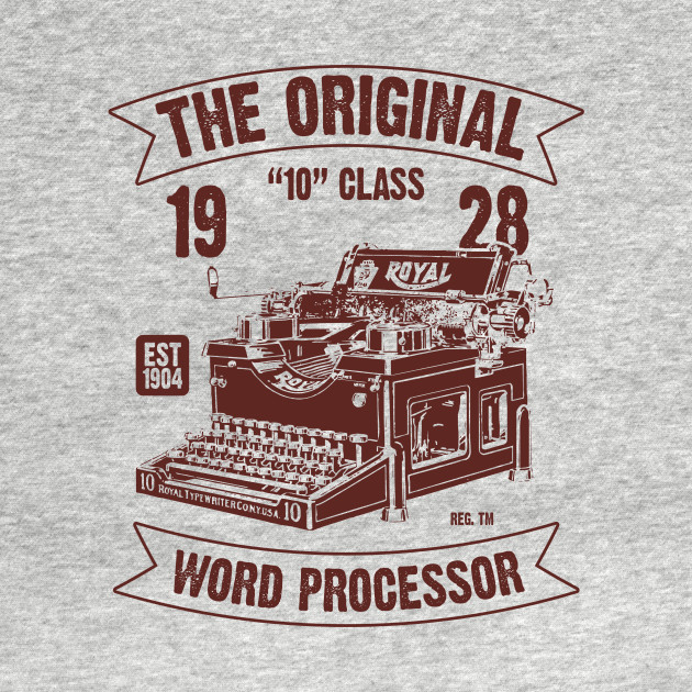 Discover The Original Word Processor - Processor - T-Shirt