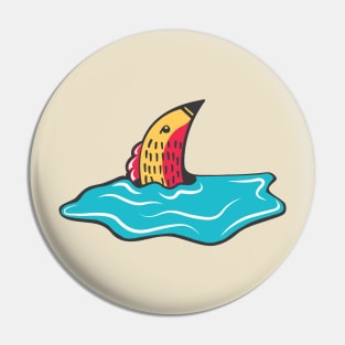 Mutant Fish from the Sea Pin