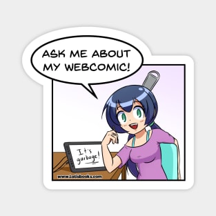 Ask me about my webcomic! Magnet