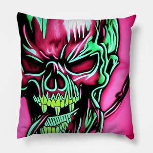 Horror skull Pillow