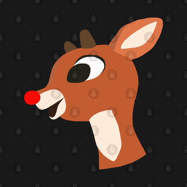 Rudolph the Red Nose Raindeer by ElviaMontemayor