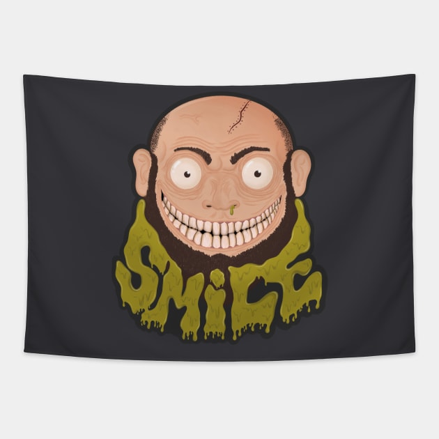 Smile face Tapestry by Esenabla