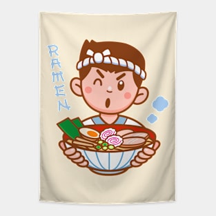 Delicious Fresh Ramen Tapestry