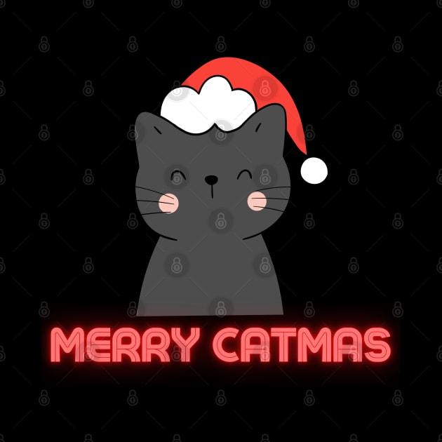 Merry Catmas by MFVStore
