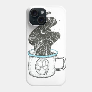 Camping nightcap Phone Case