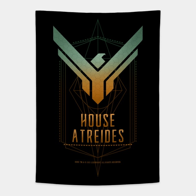 House Atreides - Dune (2021) Tapestry by VanHand