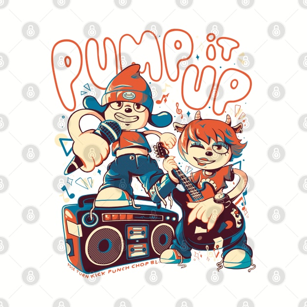 Pump It Up - Retro Game Geek Gift by eduely