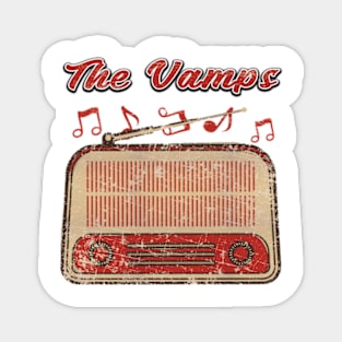 Retro The Vamps Magnet