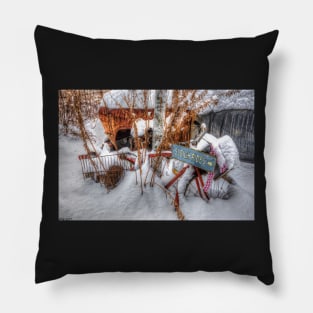 Sleigh Rides Pillow