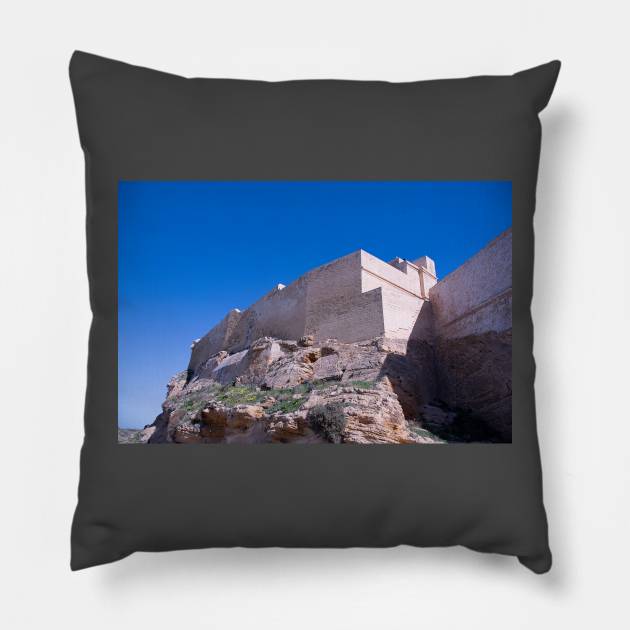 Citadel, Gozo, Malta Pillow by Graz-Photos