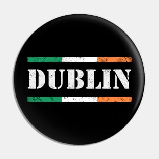 Dublin / Ireland Flag Pin