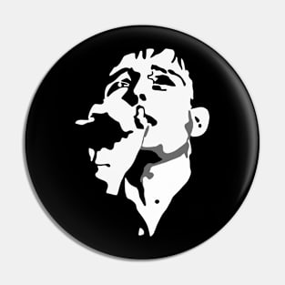 Ian Curtis Vintage Pin