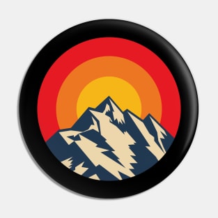 Mountains Pin