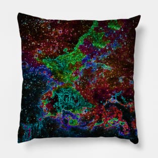 Black Panther Art - Glowing Edges 226 Pillow