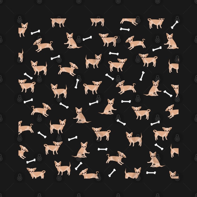 Chihuahua Pattern by mailboxdisco