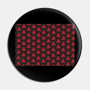 Red Pattern Pin