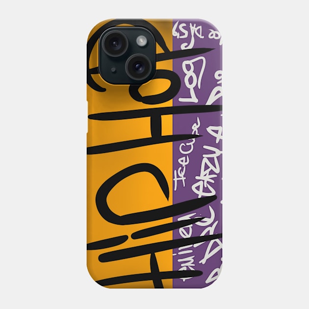 Tagged HIP HOP Phone Case by yera