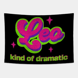 Leo Kind of Dramatic Zodiac Sign Astrology Birthday Tapestry