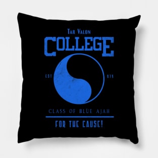 Tar Valon College Yellow Ajah Symbol Wheel of Time Parody Pillow