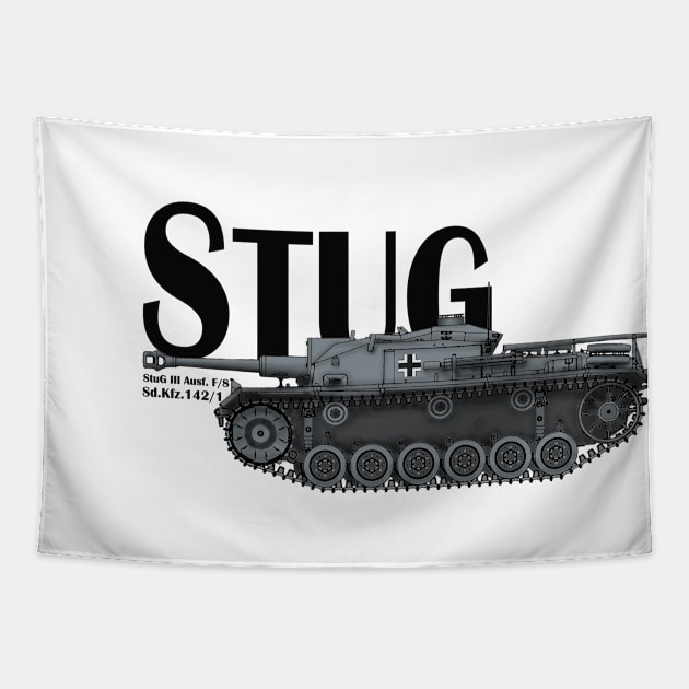 StuG III Tank Tapestry by General-Rascal