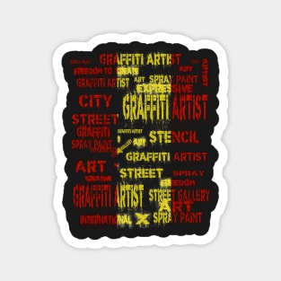 Spanish International Street Art Festival Splash Graffiti Magnet