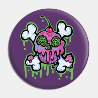 Poison Cupcake Pin